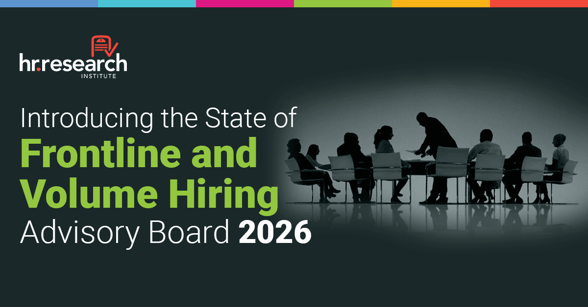 HR Research Institute Forms Advisory Board to Guide 2026 Frontline Hiring Research and Virtual Event