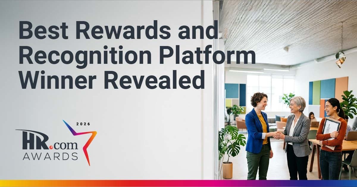 Awardco Wins HR.com's 2026 Best Recognition Platform Award