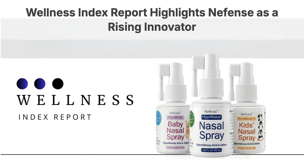 Nefense Recognized as Nasal Health Innovation Leader