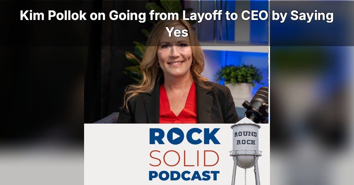 From Layoff to CEO: Kim Pollok's HR Leadership Journey